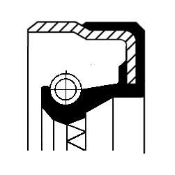 Wellendichtring, Verteilergetriebe