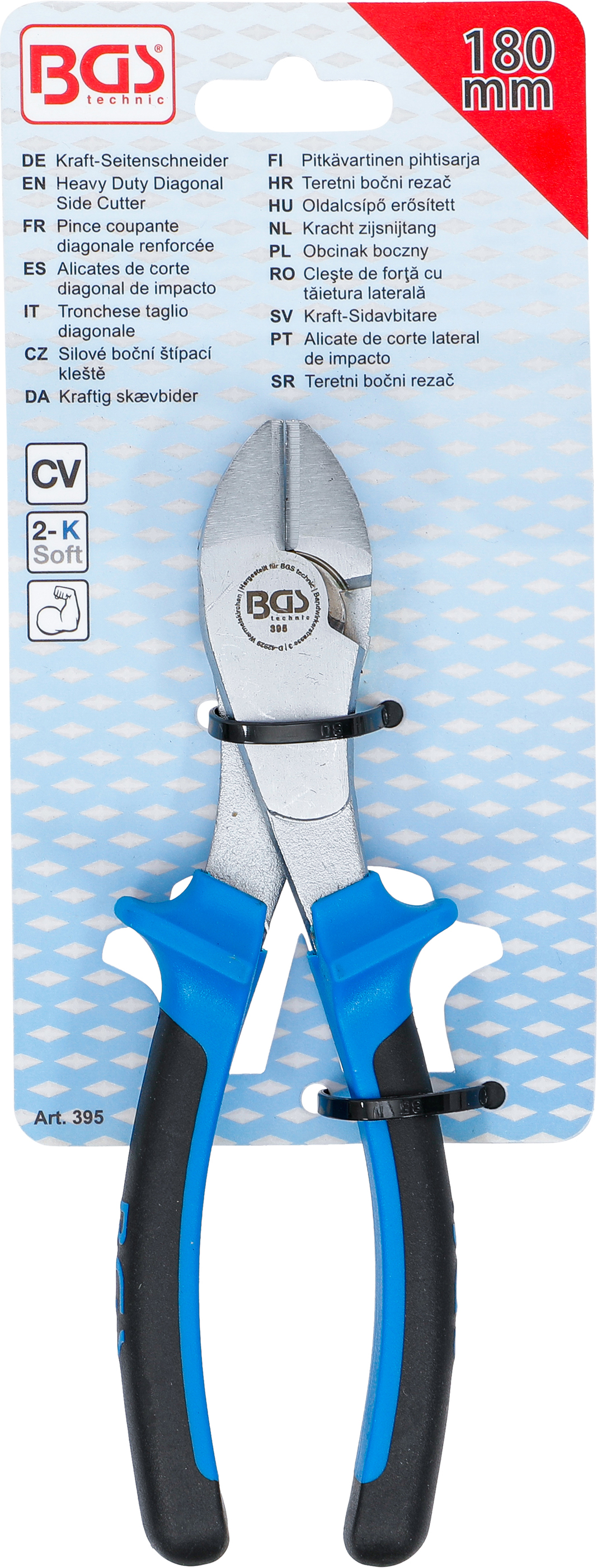 BGS Kraft-Seitenschneider | 180 mm