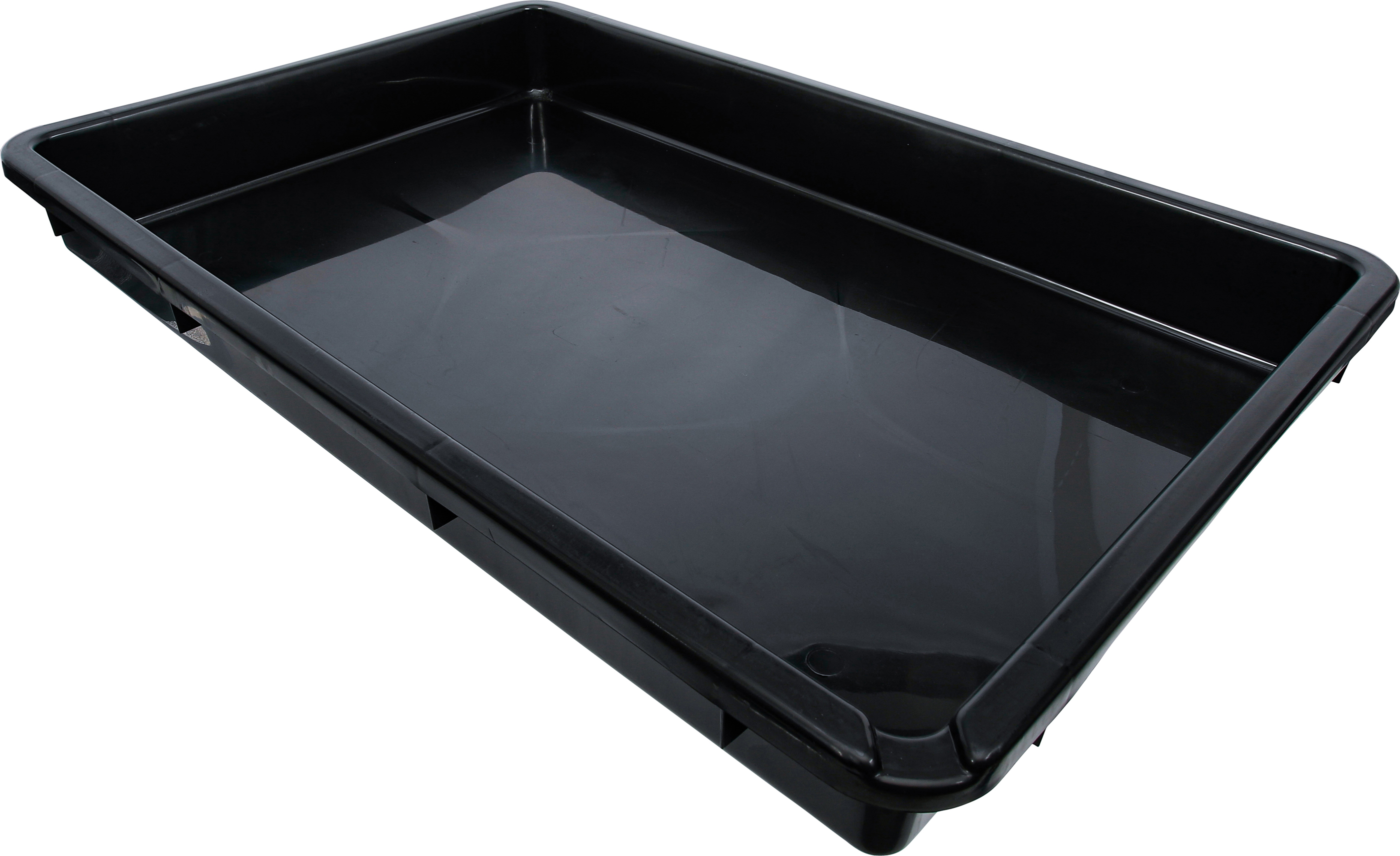BGS Mehrzweckwanne mit Ausgießer | schwarz | 42 l