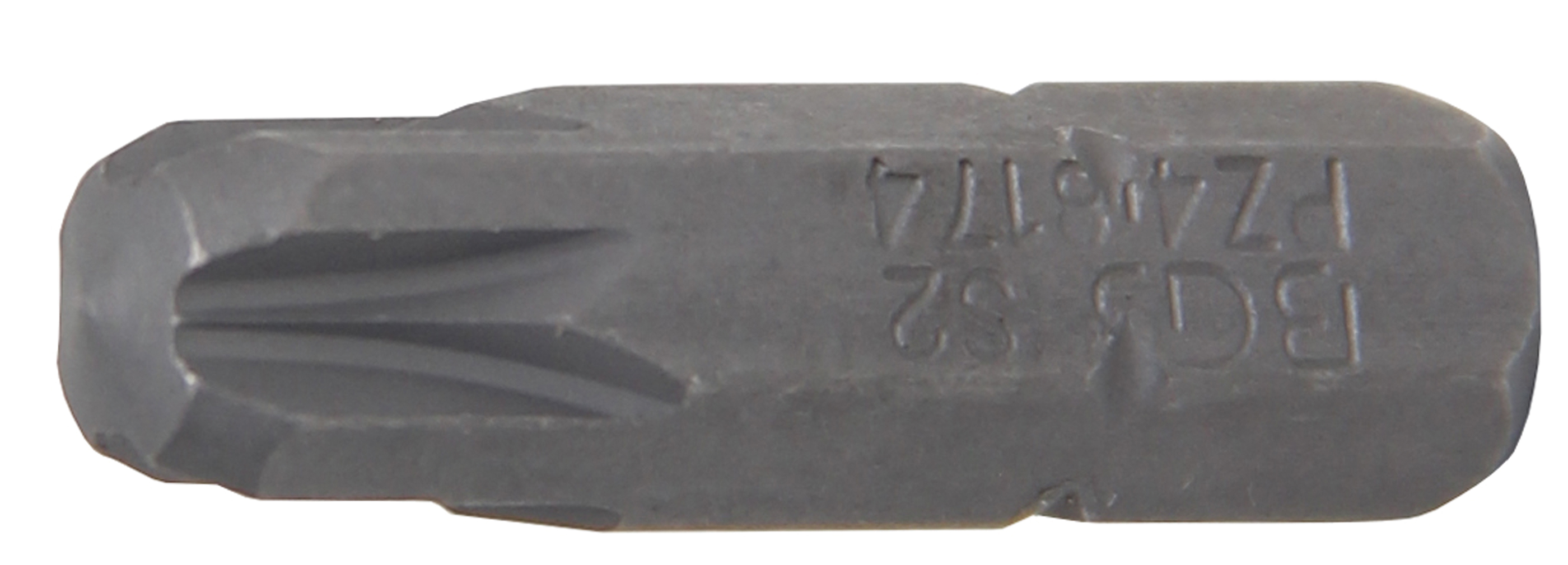 BGS Bit | Länge 25 mm | Antrieb Außensechskant 6,3 mm (1/4") | Kreuzschlitz PZ4