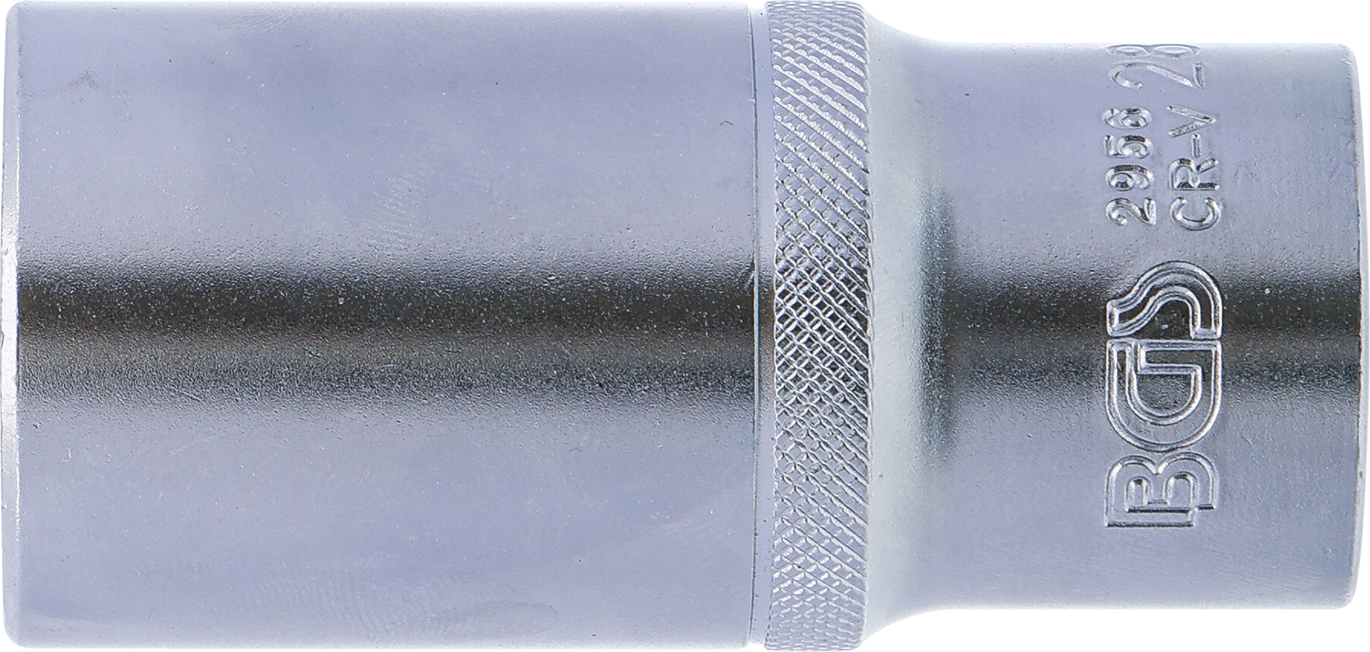 BGS Steckschlüssel-Einsatz Super Lock, tief | Antrieb Innenvierkant 12,5 mm (1/2") | SW 28 mm