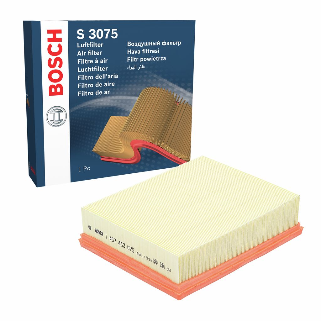 Luftfilter “BOSCH Filtereinsatz , 231 mm, 193,5 mm”