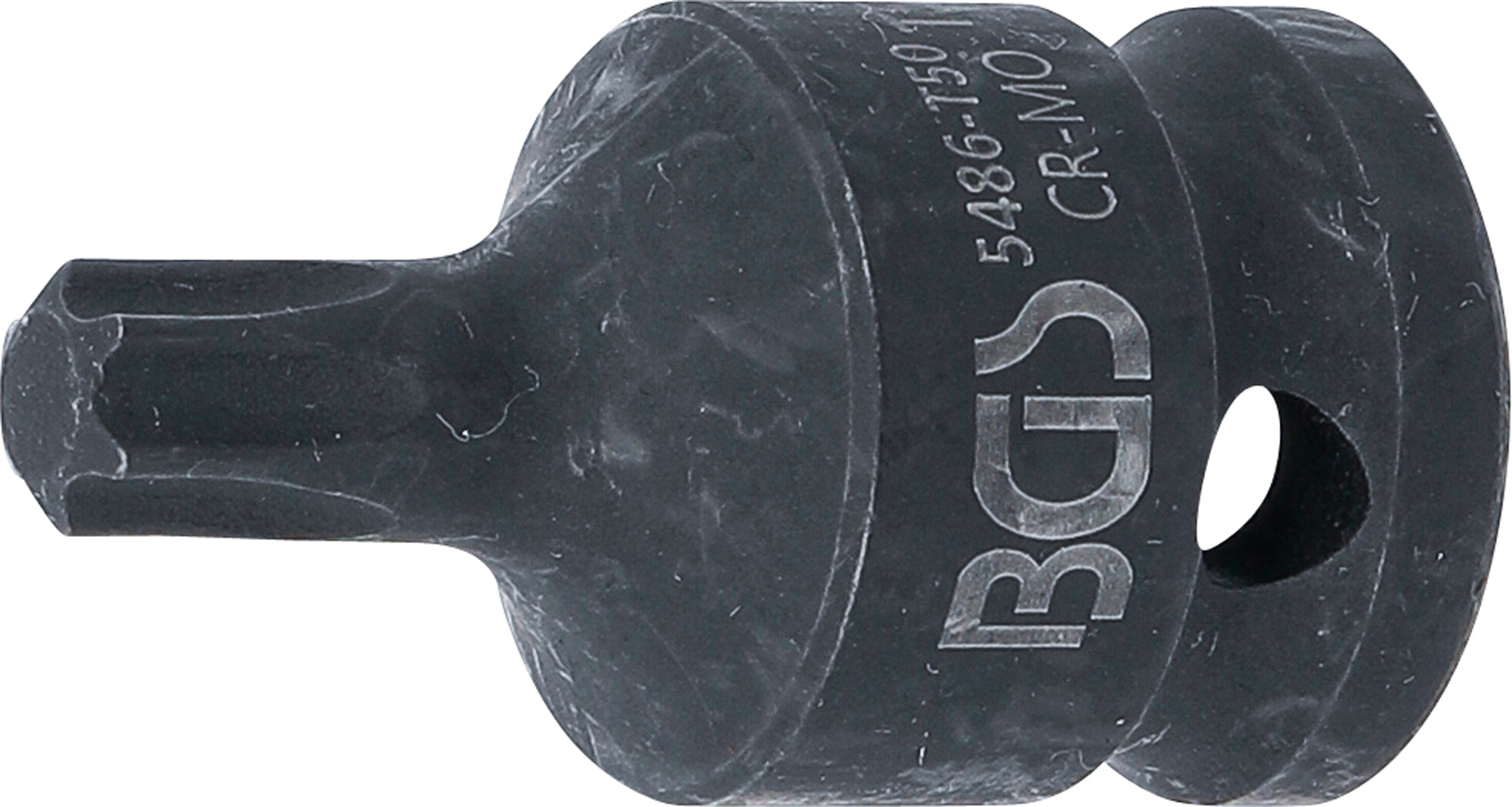 BGS Kraft-Bit-Einsatz | Länge 42 mm | Antrieb Innenvierkant 12,5 mm (1/2") | T-Profil (für Torx) T50