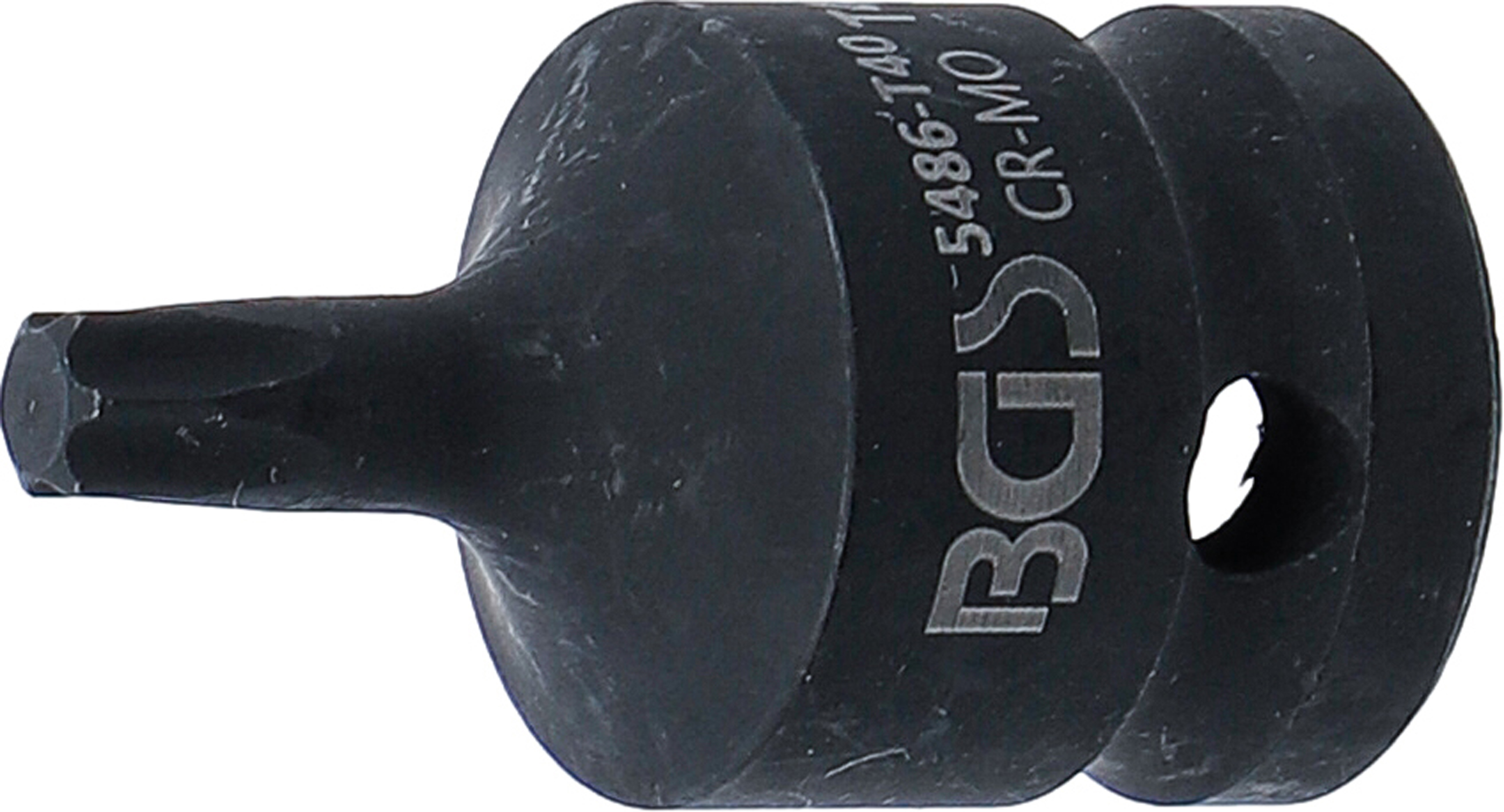 BGS Kraft-Bit-Einsatz | Länge 42 mm | Antrieb Innenvierkant 12,5 mm (1/2") | T-Profil (für Torx) T40
