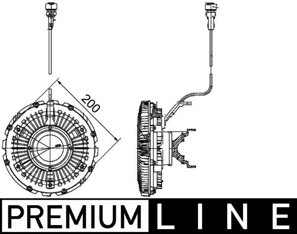 Kupplung, Kühlerlüfter