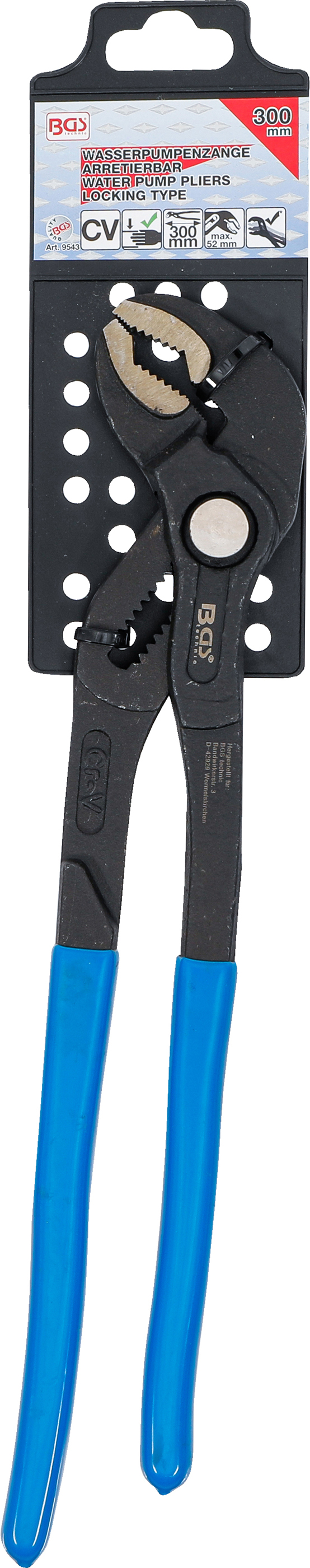 BGS Wasserpumpenzange | arretierbar | 300 mm