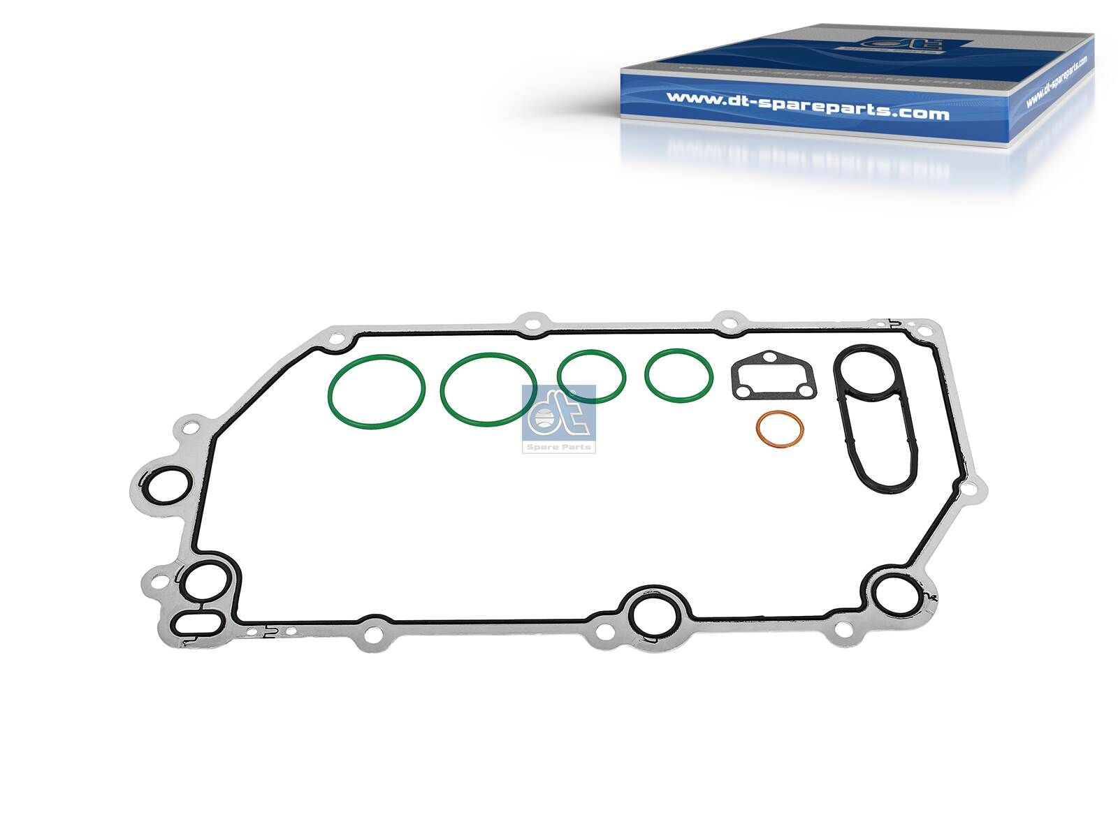 Dichtungssatz, Ölkühler “DT Spare Parts 2096560 S , 2 Jahre Garantie , 82 g”