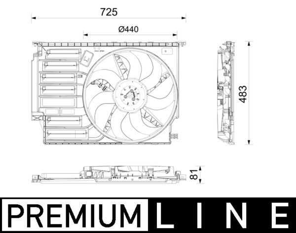 Lüfter, Motorkühlung