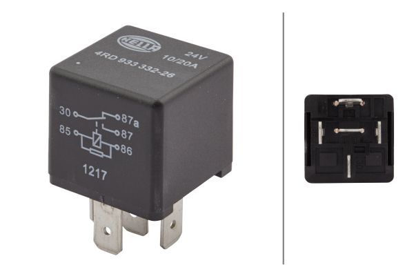 Relais, Arbeitsstrom