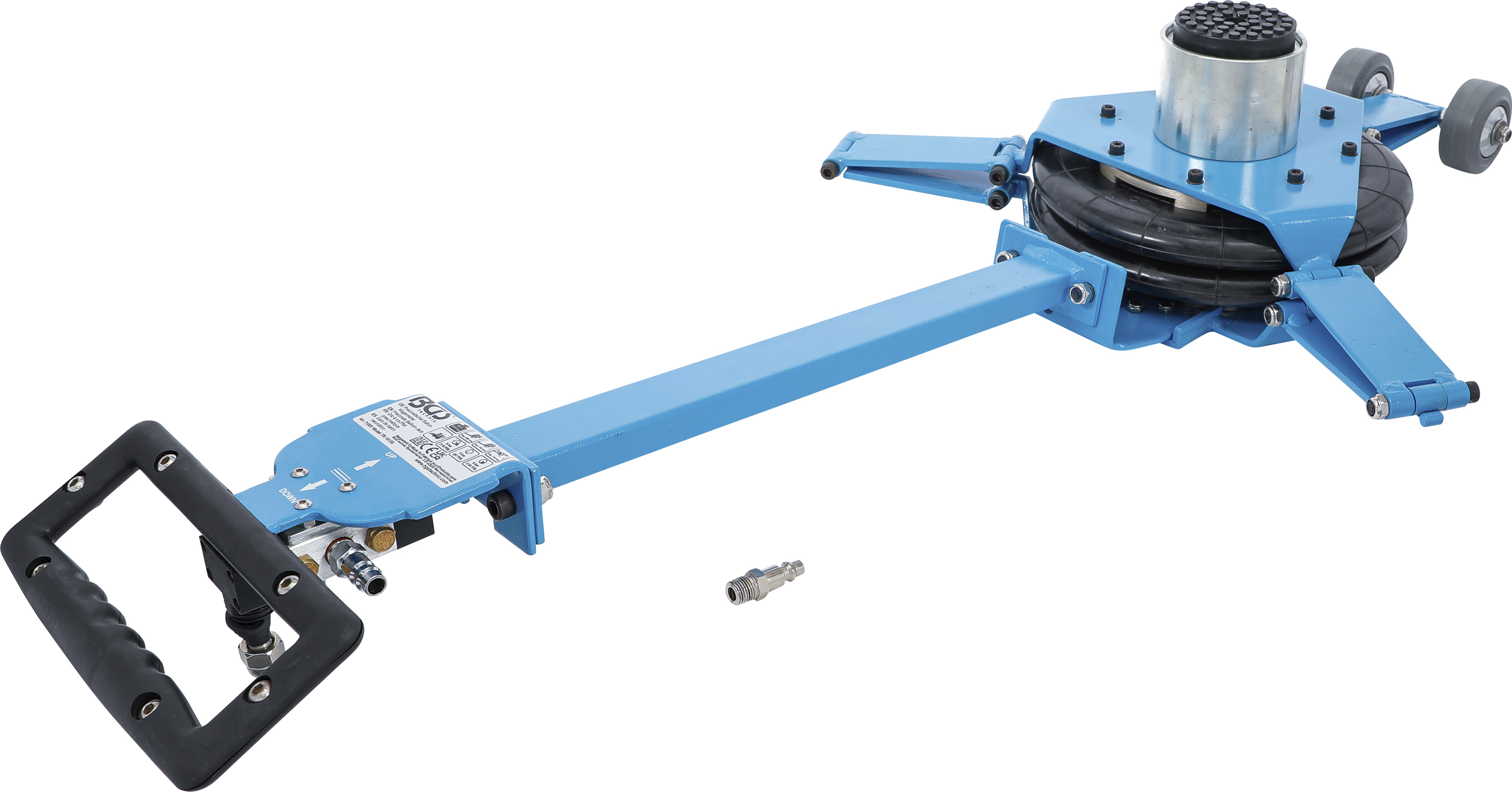BGS Pneumatischer Ballon-Wagenheber | fahrbar | max. 410 mm | 2000 kg