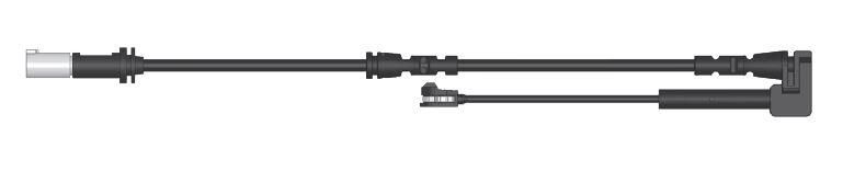 Warnkontakt, Bremsbelagverschleiß