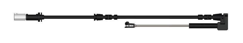 Warnkontakt, Bremsbelagverschleiß