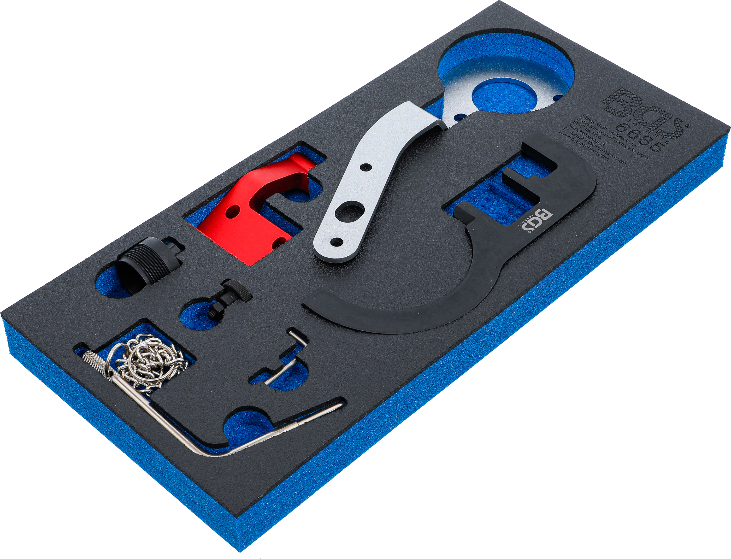 BGS Werkstattwageneinlage 1/3: Motor-Einstellwerkzeug-Satz | für BMW, MINI 1.5, 2.0 Diesel