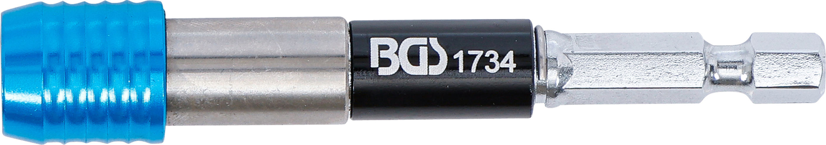 BGS Automatischer Bithalter | Abtrieb Innensechskant 6,3 mm (1/4") | 80 mm