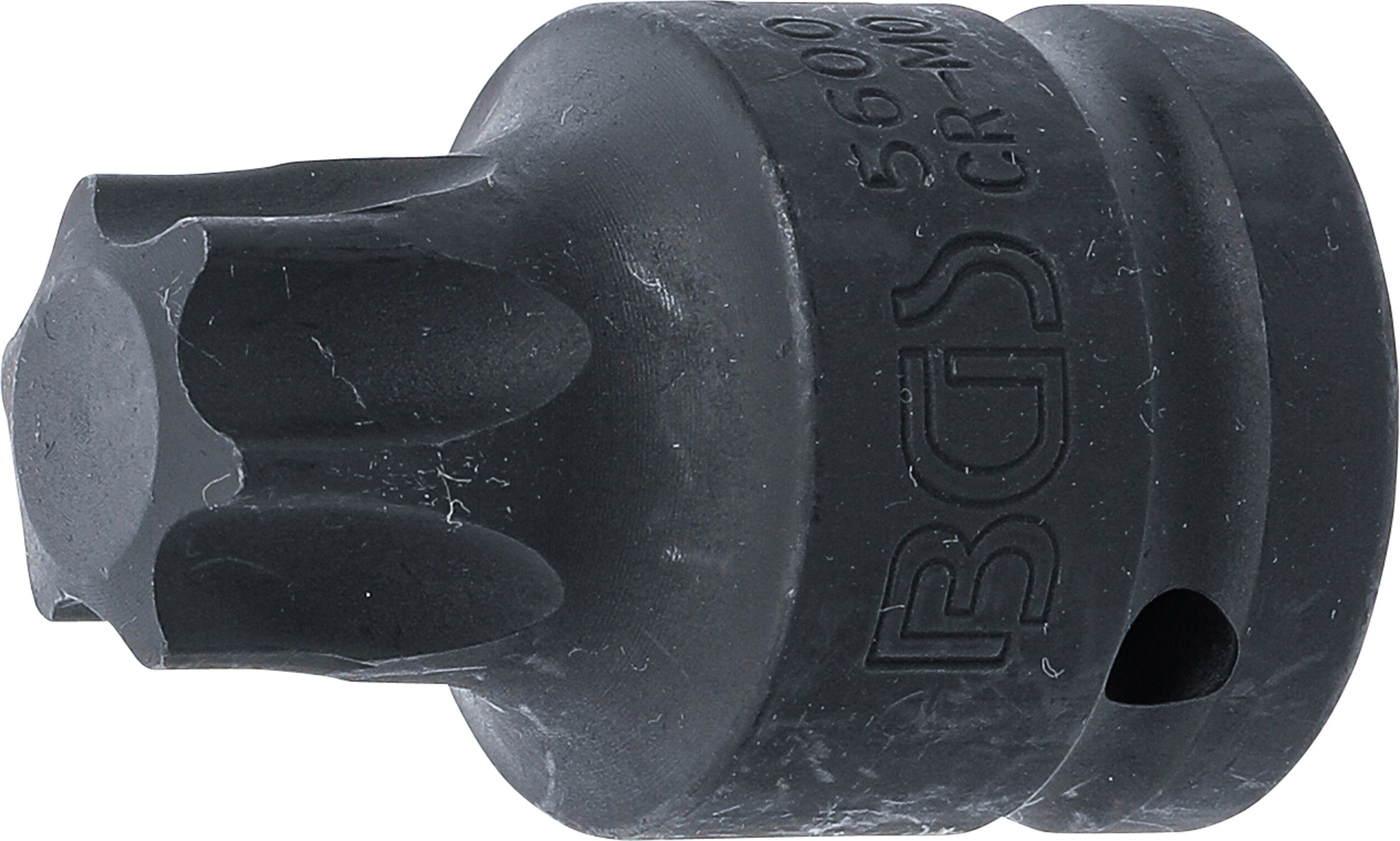 BGS Kraft-Bit-Einsatz | Länge 60 mm | Antrieb Innenvierkant 20 mm (3/4") | T-Profil (für Torx) T100