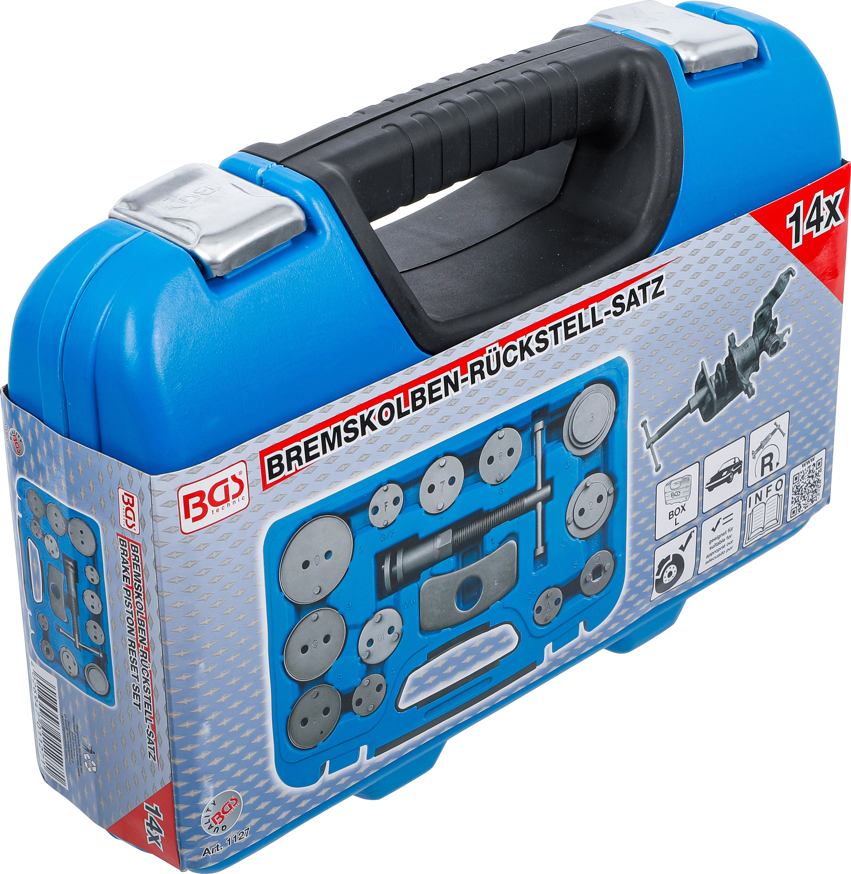 BGS Bremskolben-Rückstell-Satz | 14-tlg.