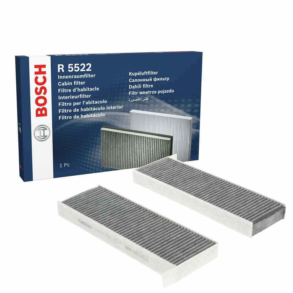 Filter, Innenraumluft “BOSCH Aktivkohlefilter , 298 mm, 96 mm”