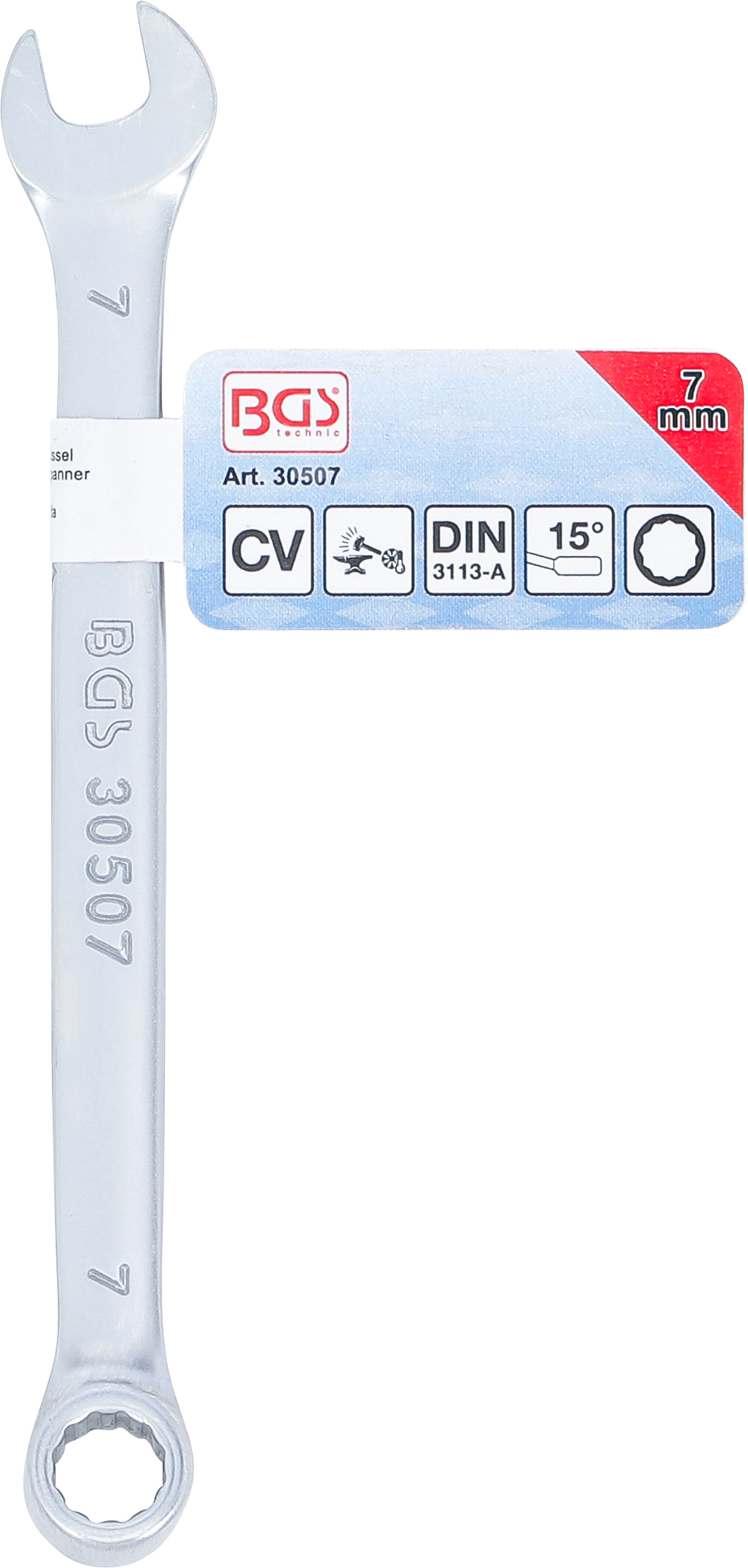 BGS Maul-Ringschlüssel | SW 7 mm