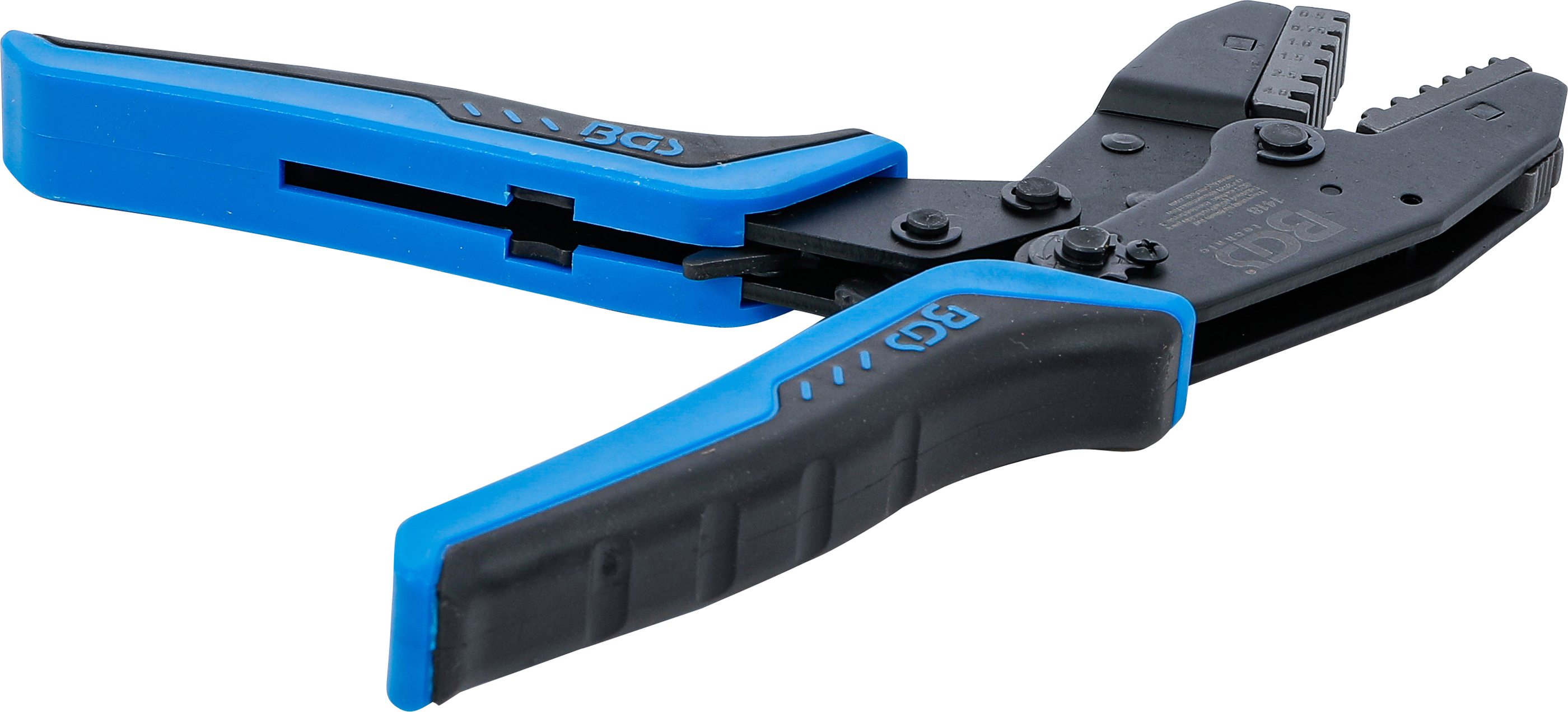 BGS Kabelschuhzange mit Ratschenfunktion | für Aderendhülsen 0,5 - 4 mm²