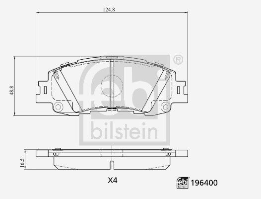 Bremsbelagsatz, Scheibenbremse