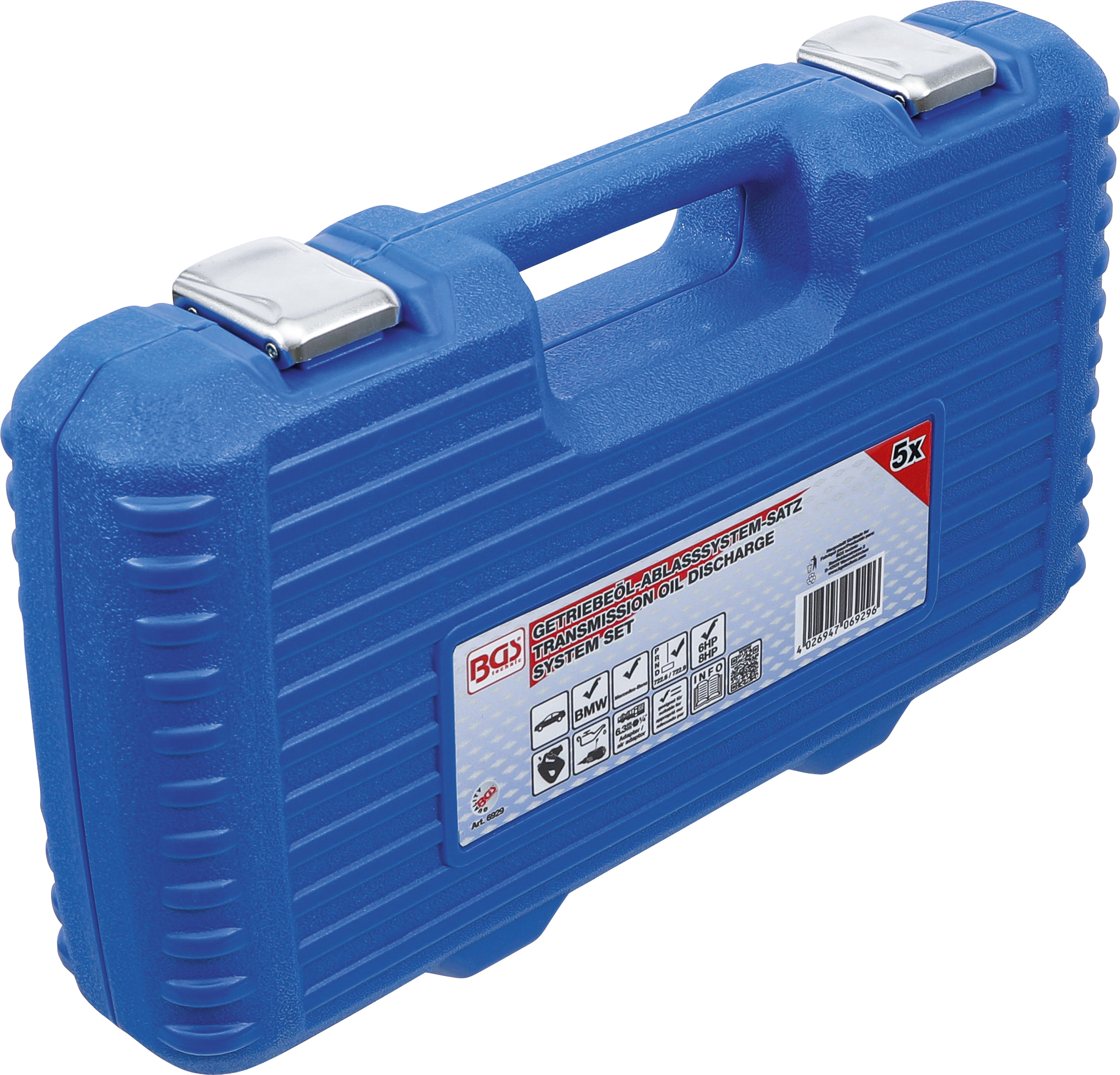 BGS Getriebeöl-Ablasssystem-Satz | für Automatikgetriebe | für Mercedes-Benz & BMW | 5-tlg.