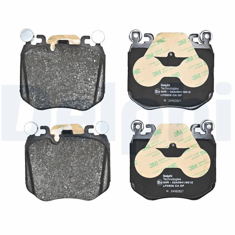 Bremsbelagsatz, Scheibenbremse