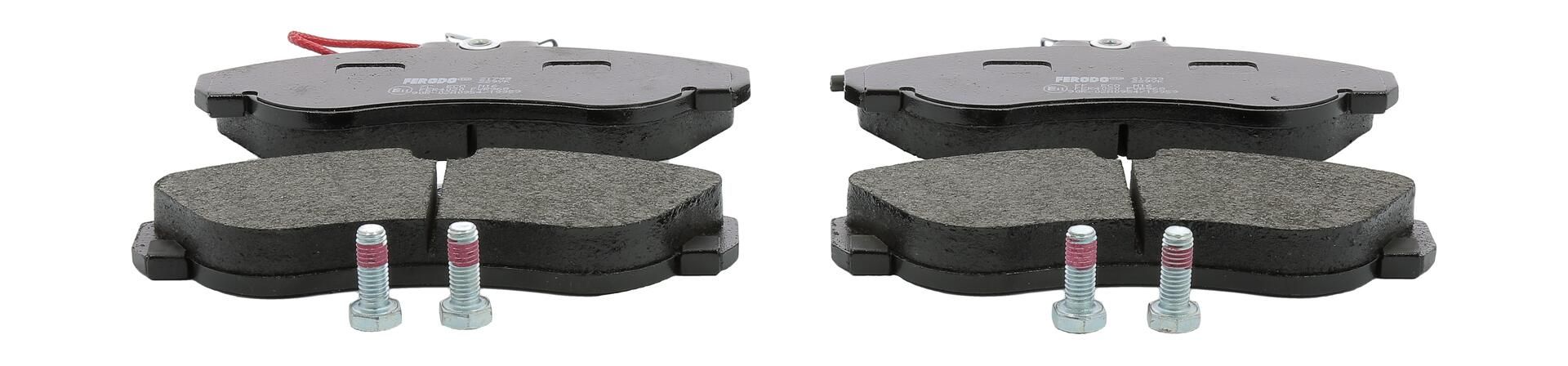 Bremsbelagsatz, Scheibenbremse