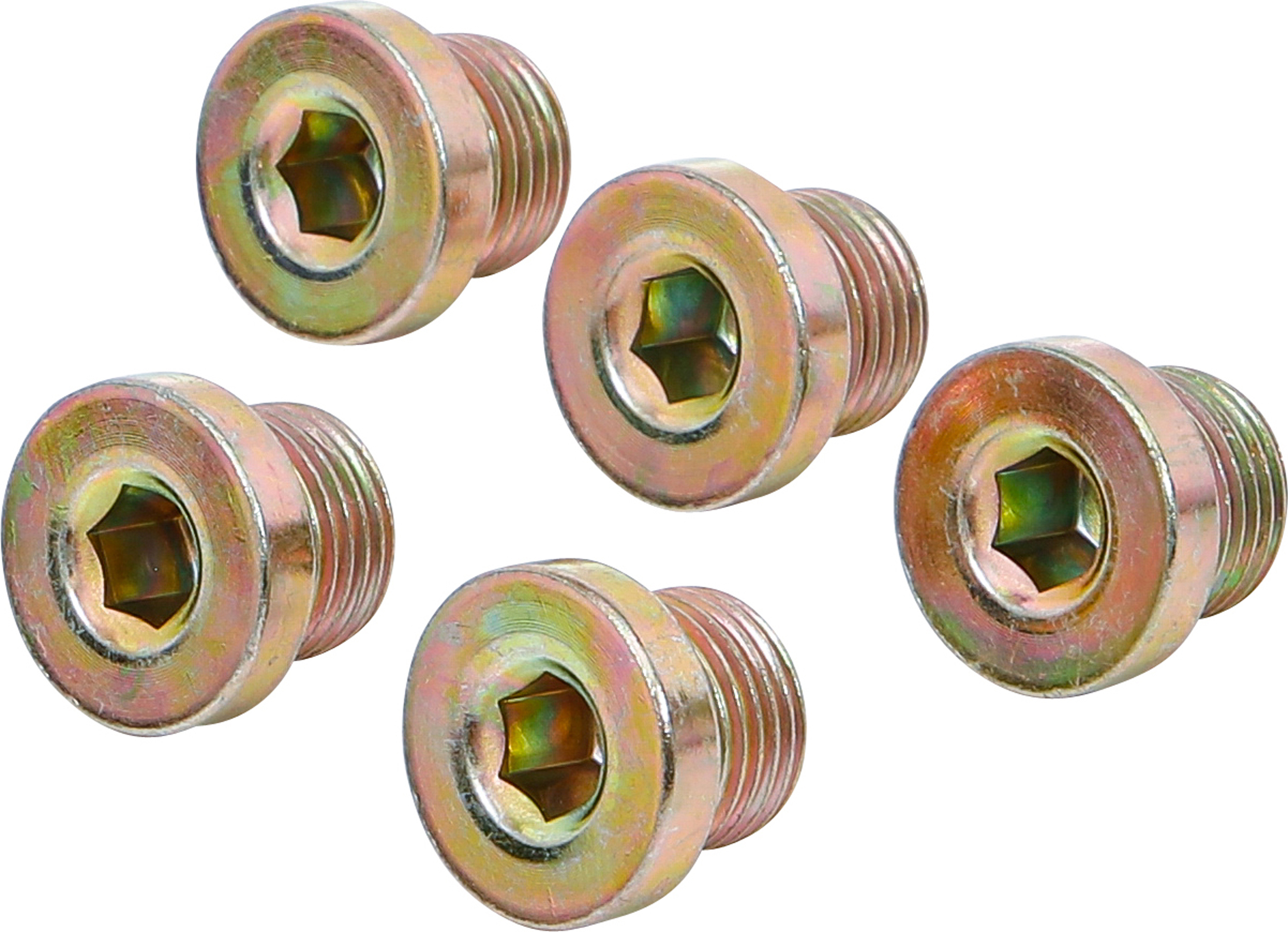 BGS Ölablassschrauben | zu Art. 126 | M17 x 1,5 mm | 5-tlg.