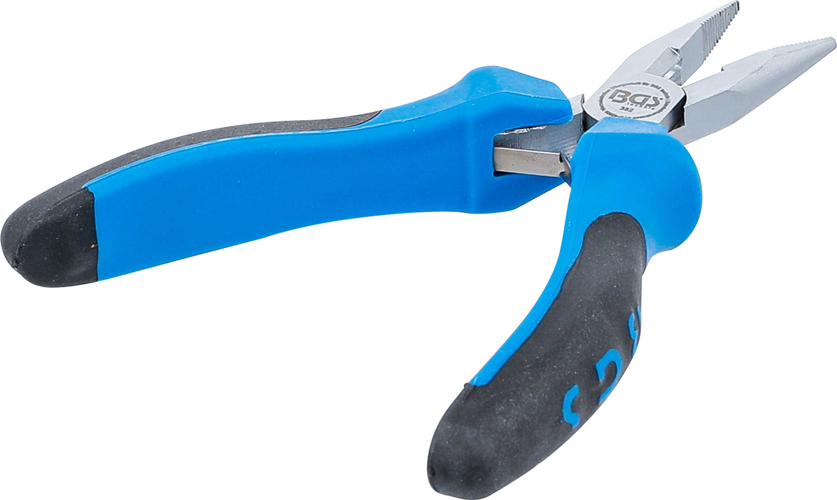 BGS Elektronik-Spitzzange | gerade | mit Feder | 130 mm