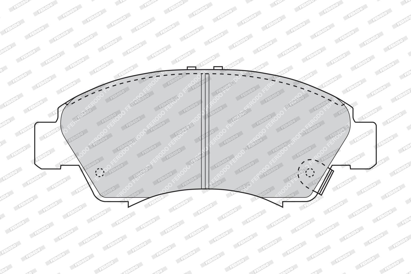 Bremsbelagsatz, Scheibenbremse