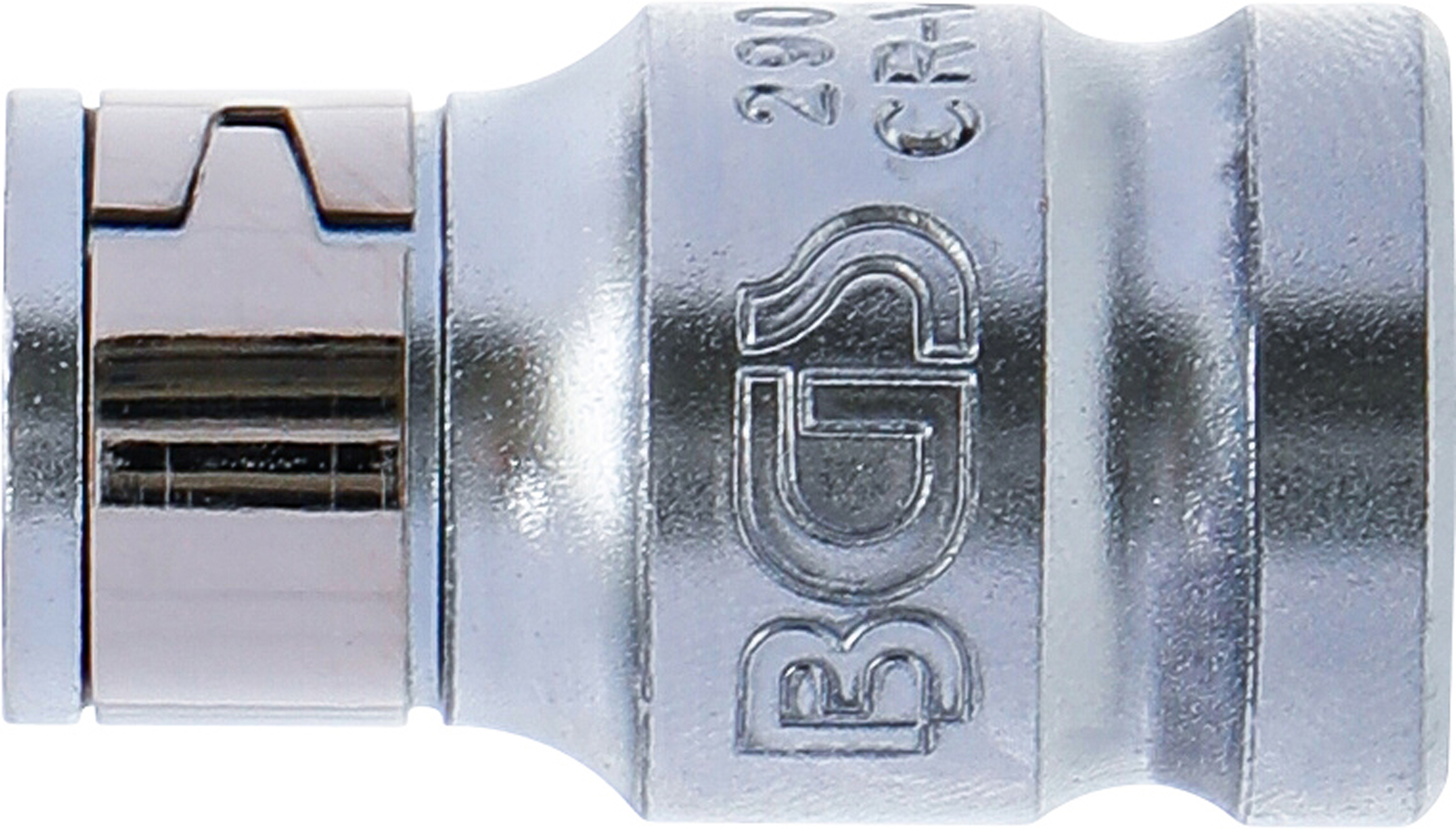BGS Bit-Adapter mit Haltekugel | Innenvierkant 12,5 mm (1/2") | Innensechskant 10 mm (3/8")