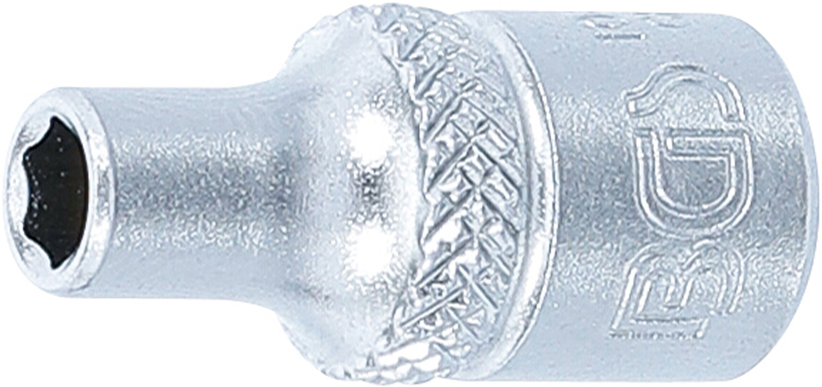 BGS Steckschlüssel-Einsatz Sechskant | Antrieb Innenvierkant 6,3 mm (1/4") | SW 5/32"