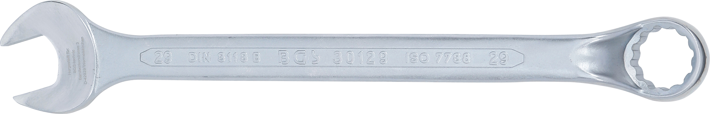 BGS Maul-Ringschlüssel, gekröpft | SW 29 mm