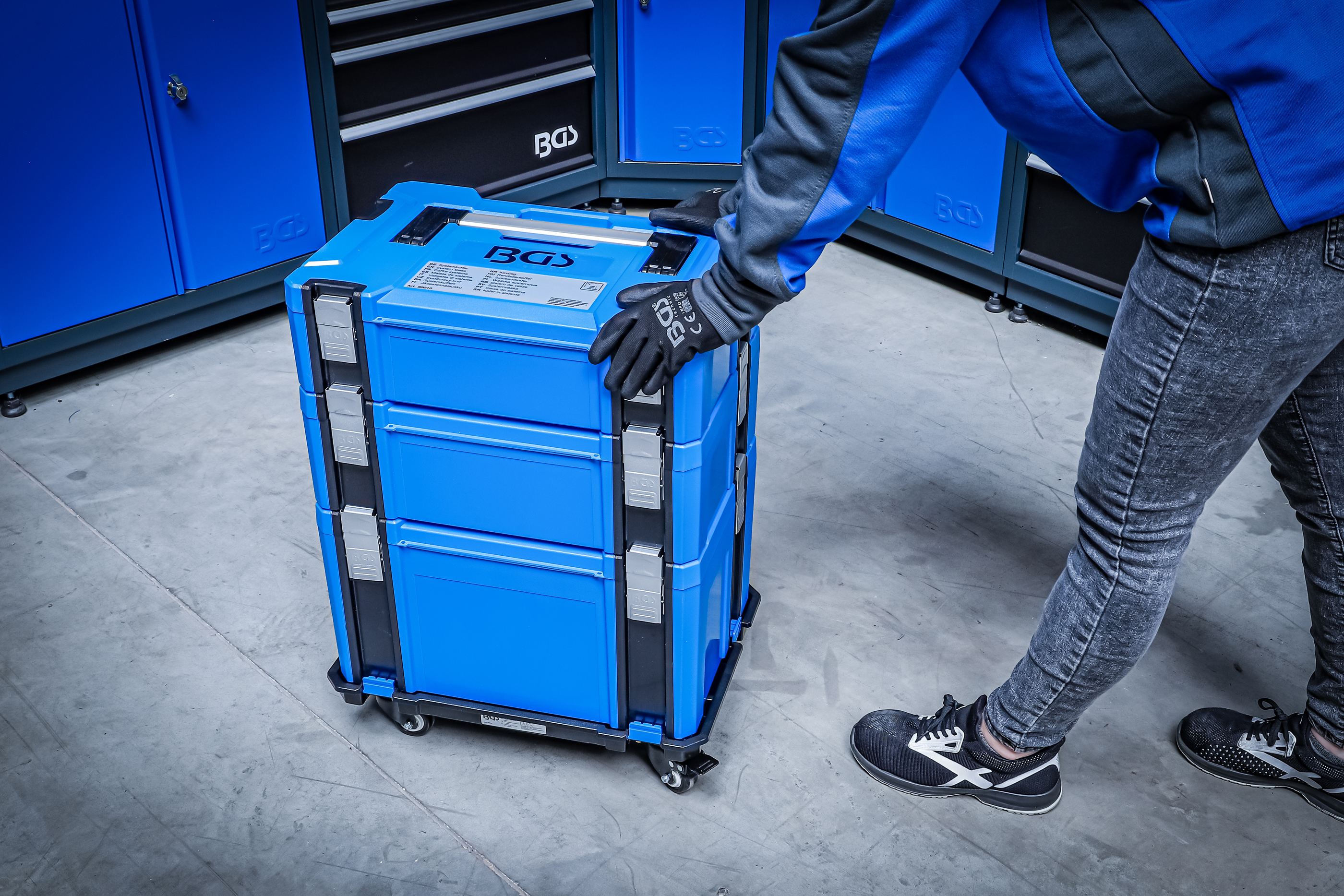 BGS Systemkoffer-Rollbrett | für Systemkoffer