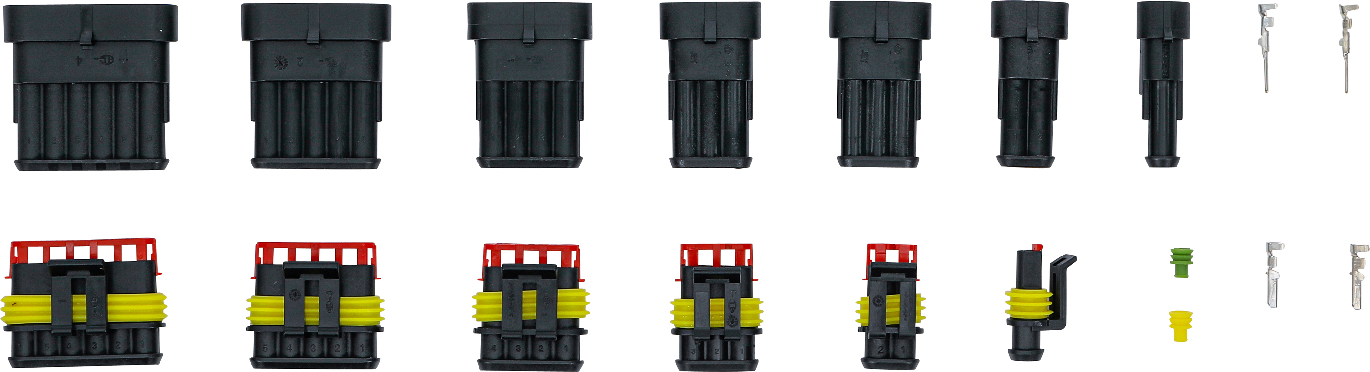 BGS Steckverbinder-Sortiment | 350-tlg.