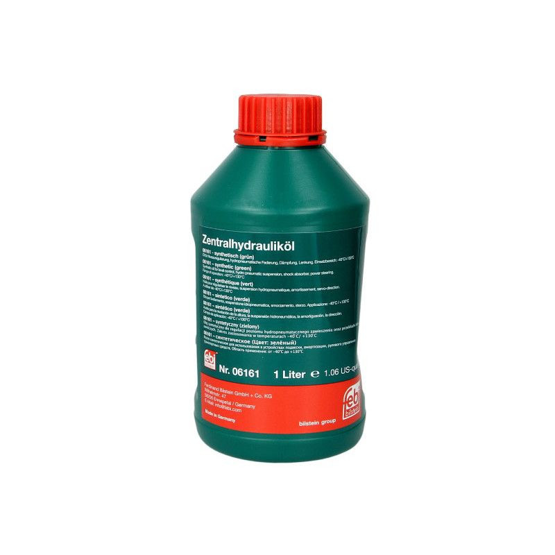 Febi Bilstein 06161 Zentralhydrauliköl synthetisch grün 1 Liter