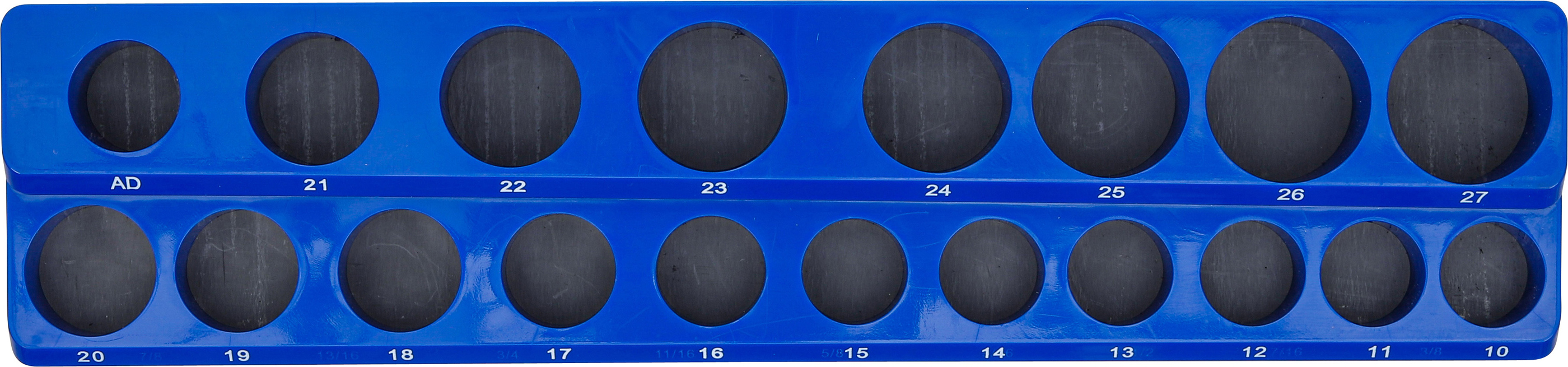 BGS Kunststoffhalter für Steckschlüssel-Einsätze | magnetisch | 12,5 mm (1/2")