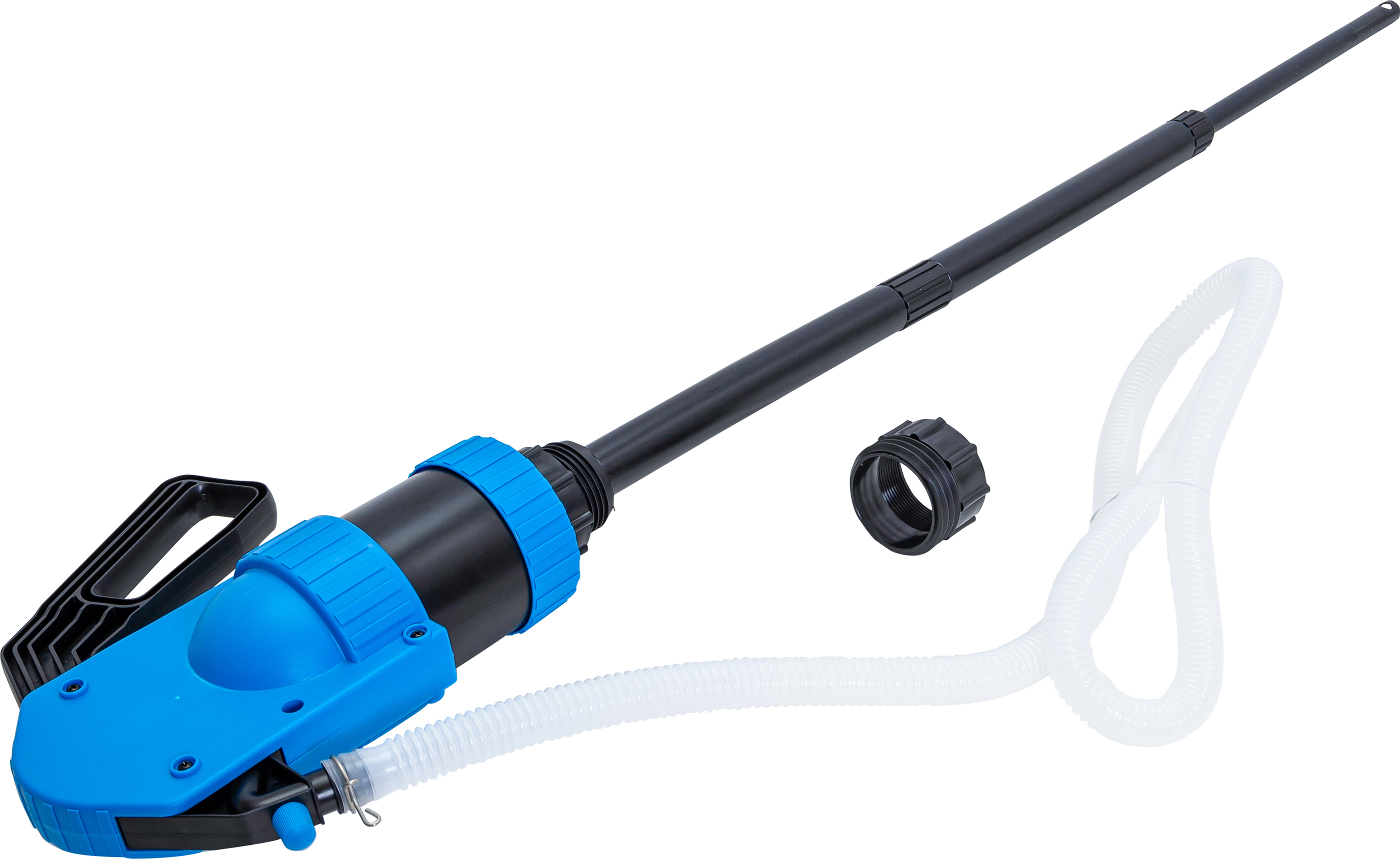 BGS Hebel-Fasspumpe | für Harnstoff (AUS32) | inkl. 2 Adaptern für Kunststoff-Fässer