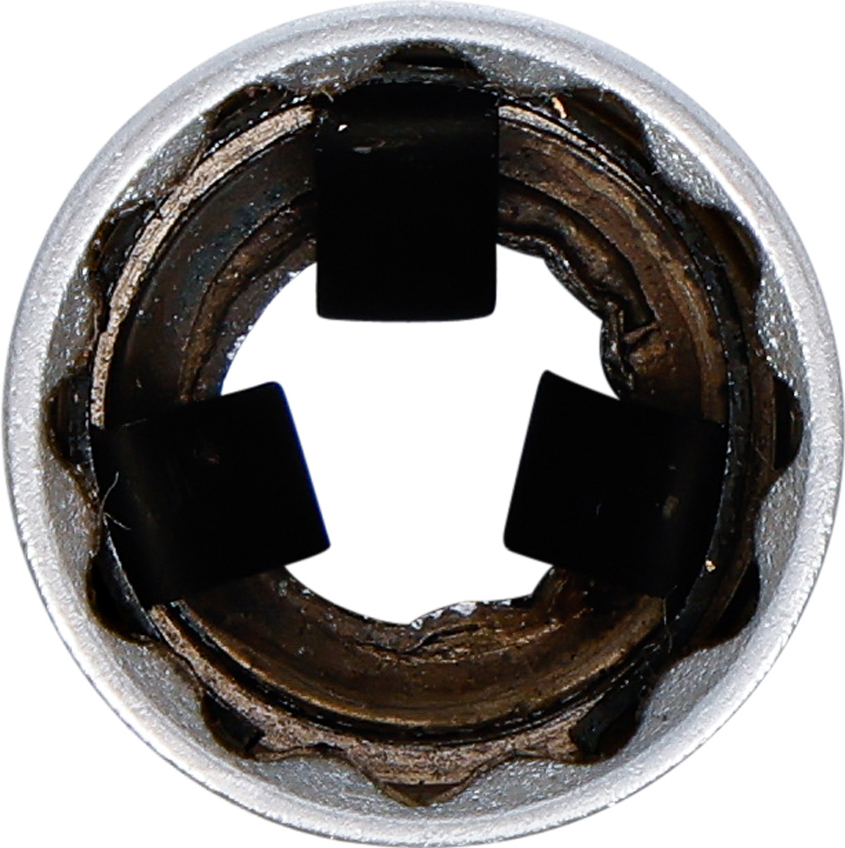 BGS Zündkerzen-Einsatz Zwölfkant, extra lang | Antrieb Innenvierkant 10 mm (3/8") | SW 14 mm