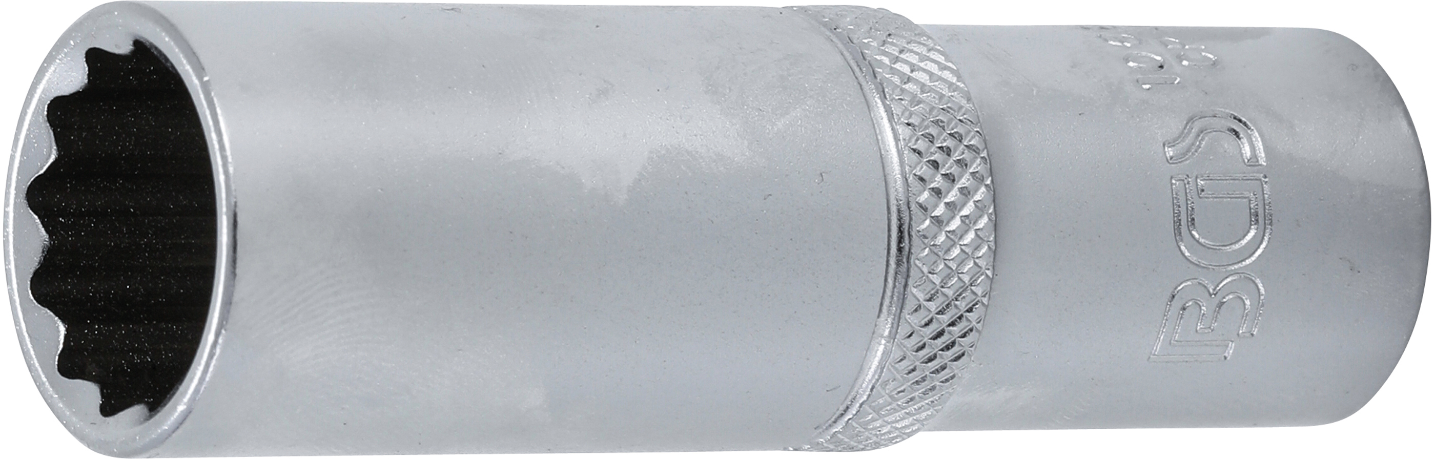 BGS Steckschlüssel-Einsatz Zwölfkant, tief | Antrieb Innenvierkant 12,5 mm (1/2") | SW 17 mm