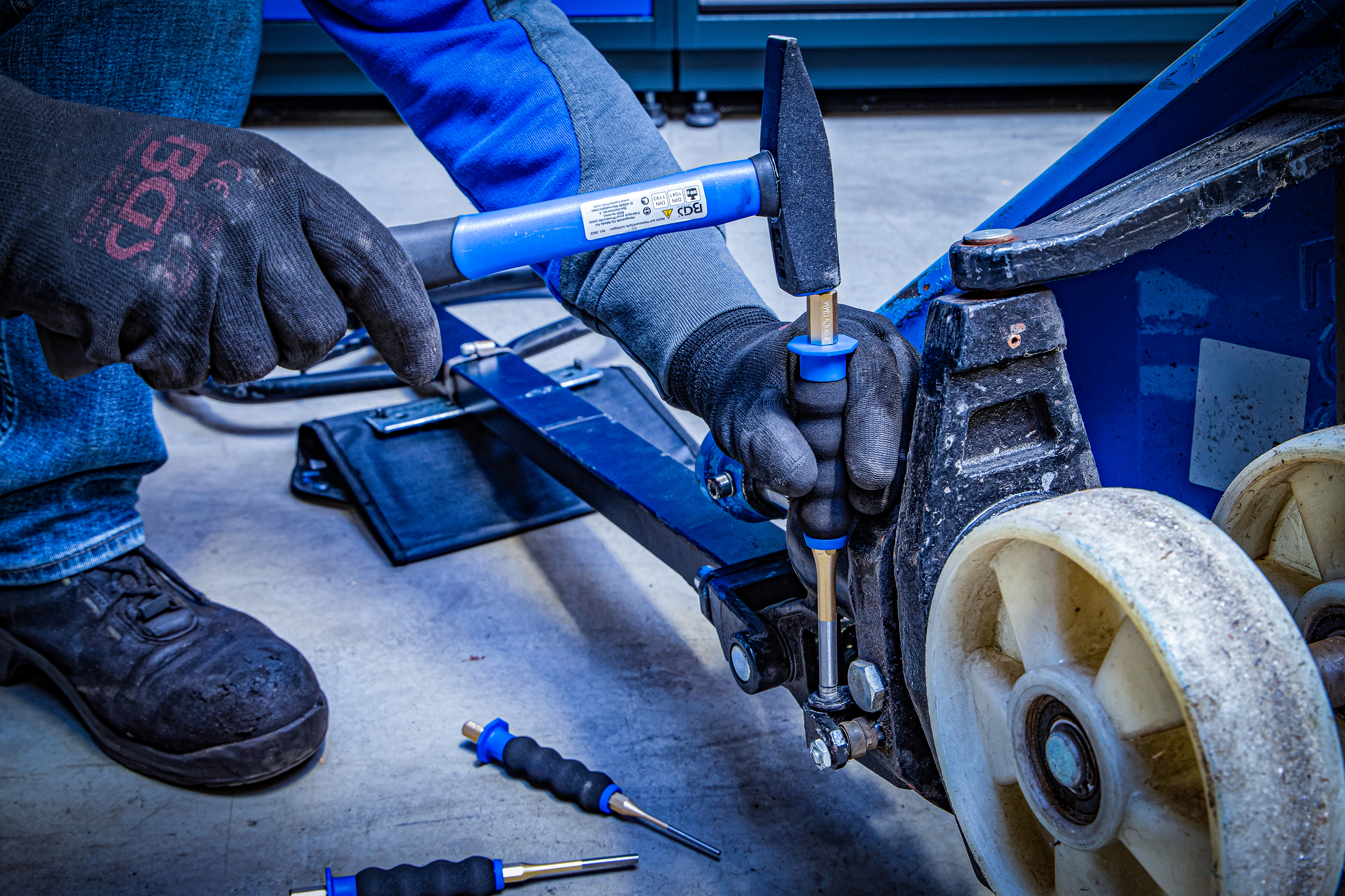 BGS Splintentreiber | mit Handschutz | 180 mm | 6 mm