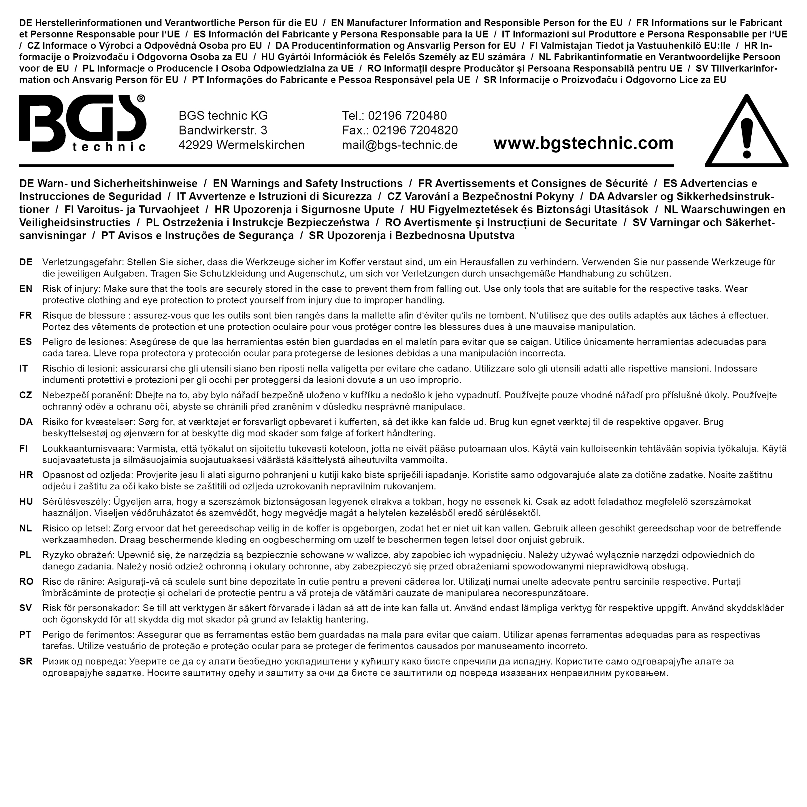 BGS Systemkoffer | Größe S