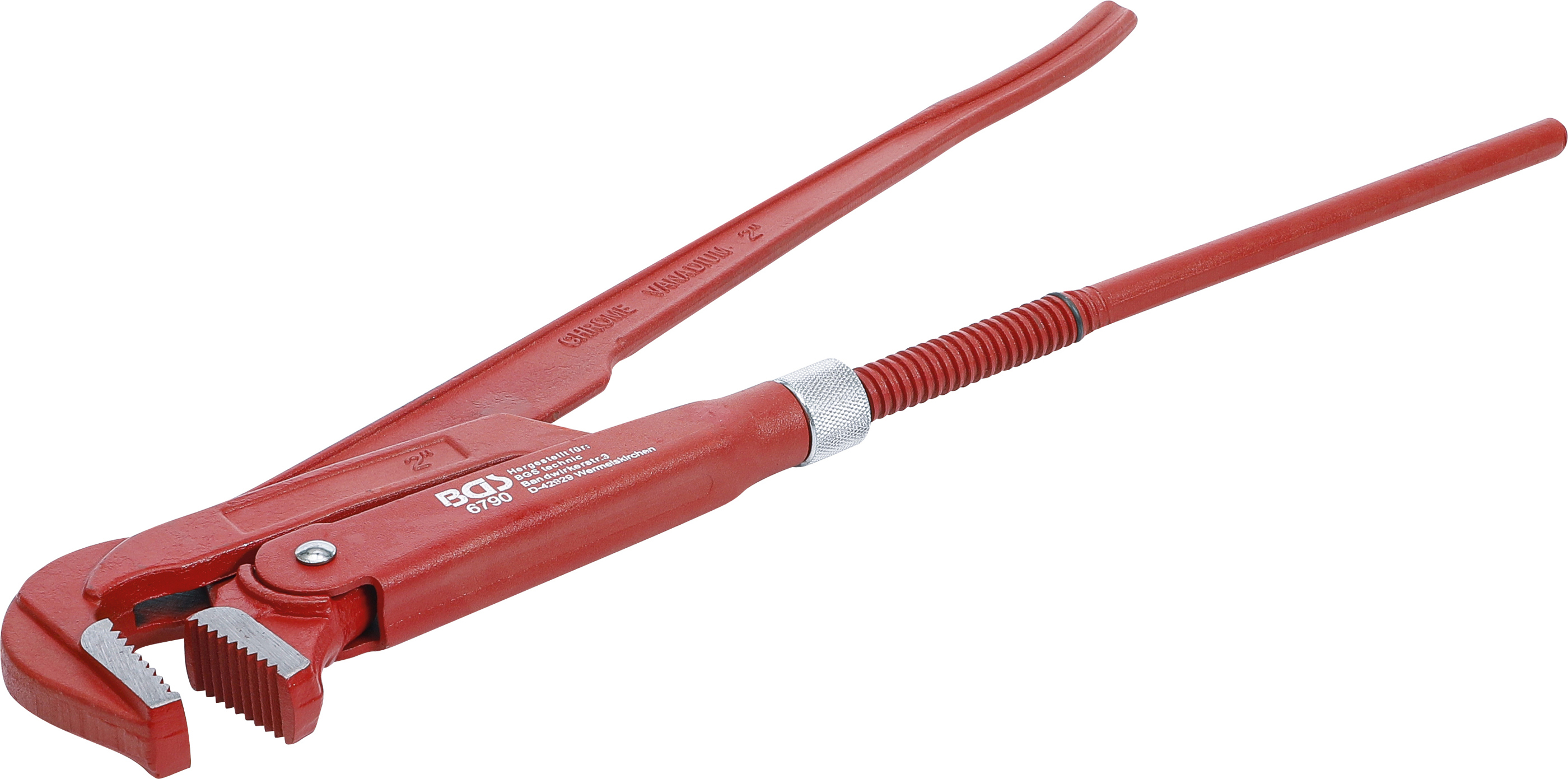 BGS Eckrohrzange | 50 mm - 2" | schwedische Form