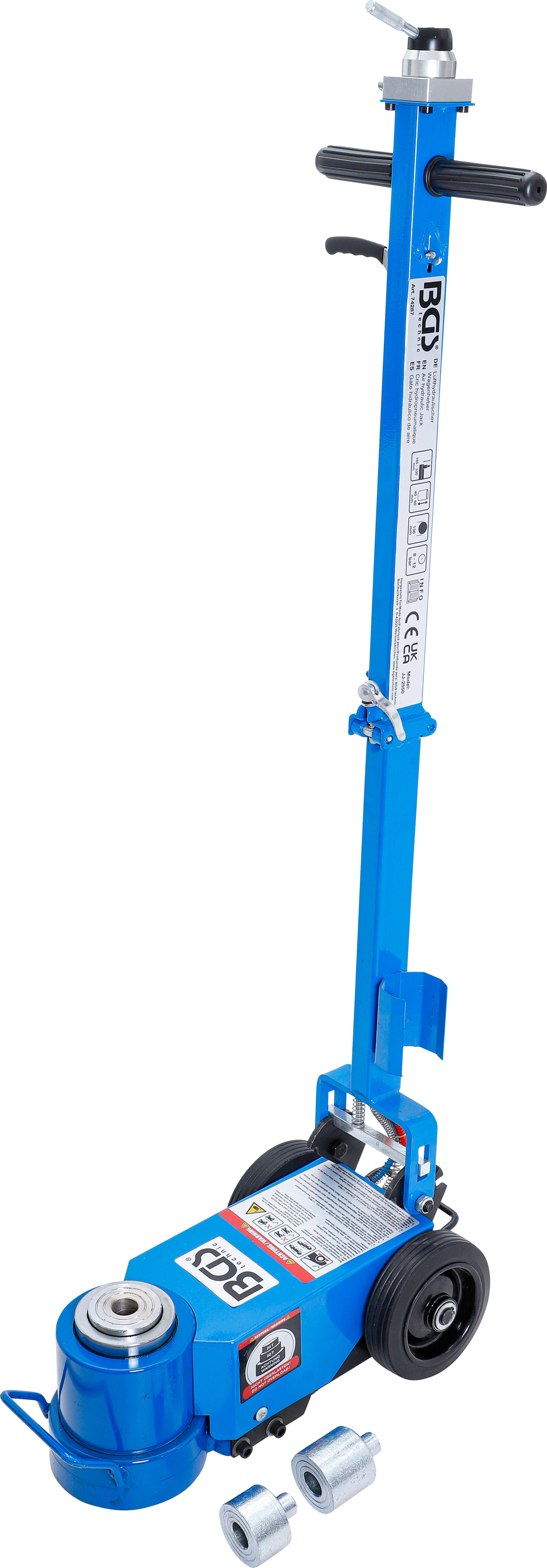 BGS Wagenheber | lufthydraulisch | fahrbar | 25 / 50 t