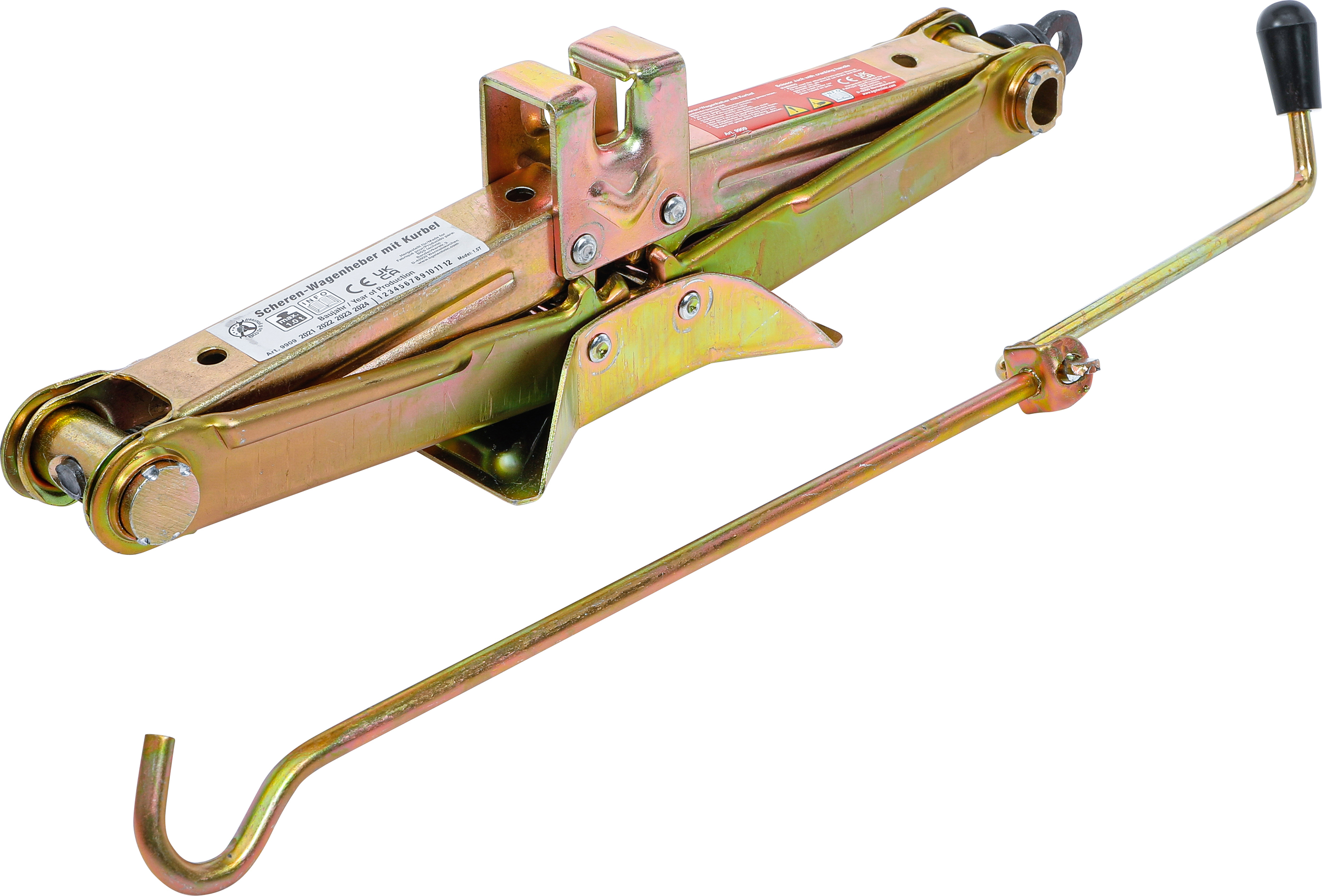 BGS Scheren-Wagenheber mit Kurbel | 1 t