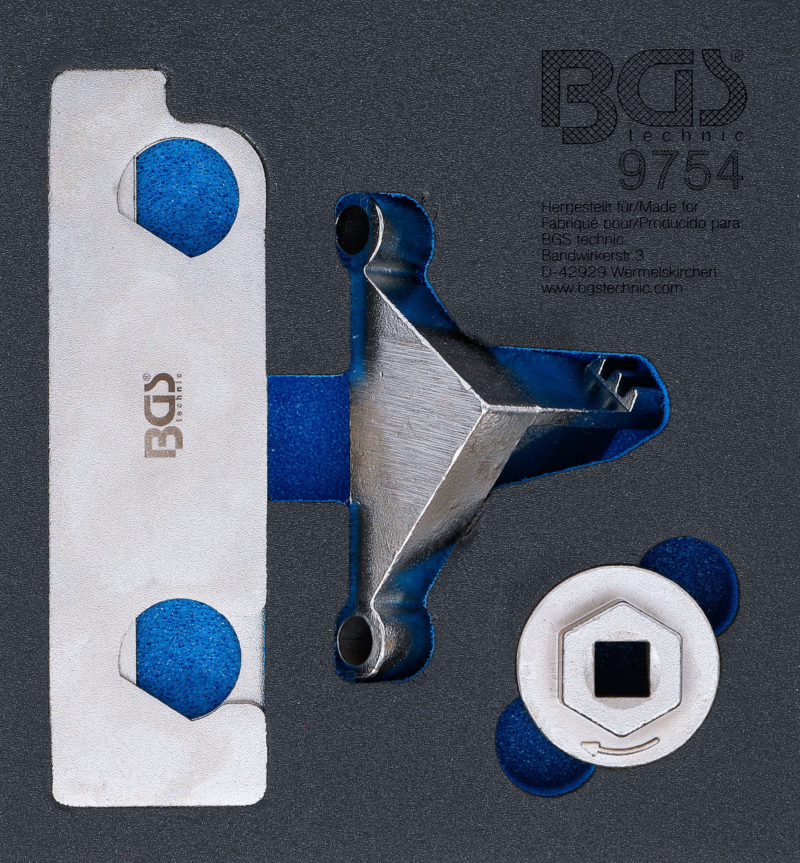 BGS Werkstattwageneinlage 1/6: Motor-Einstellwerkzeug-Satz | für Opel, Saab, Buick, Cadillac, Chevrolet 2.8L / 3.6L V6