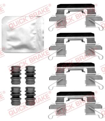 Zubehörsatz, Scheibenbremsbelag