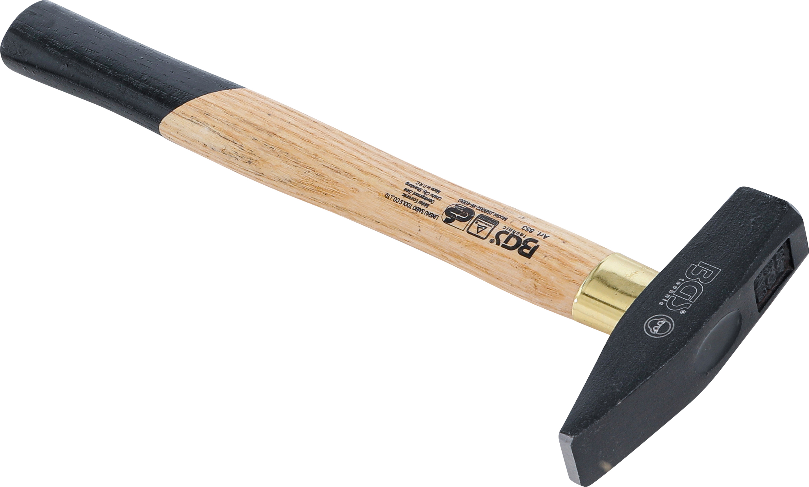 BGS Schlosserhammer | Holz-Stiel | DIN 1041 | 400 g
