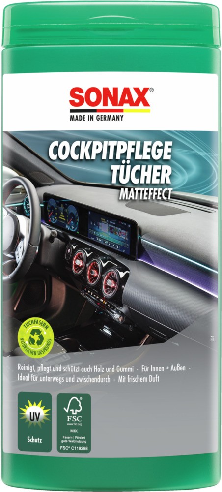 Sonax CockpitPflegetücher matteffect 25 Stk