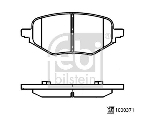 Bremsbelagsatz, Scheibenbremse